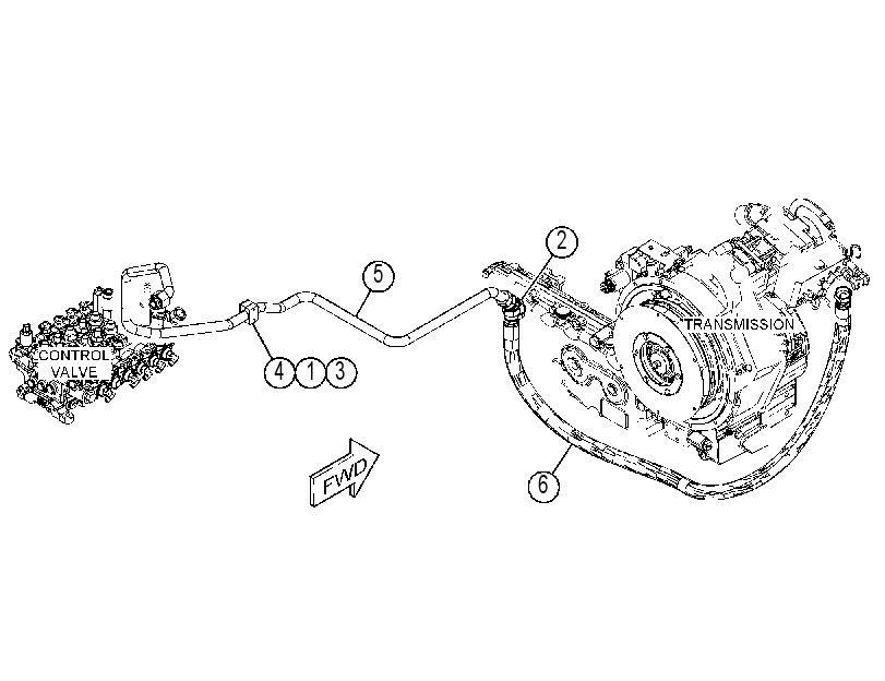 LINES GP-HYDRAULIC PUMP 4643829 CAT