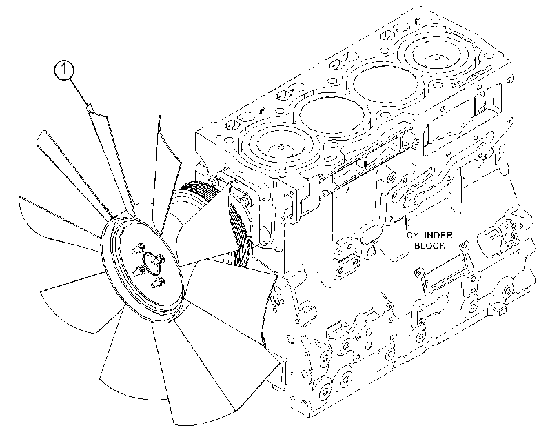 FAN GP 5017366 CAT