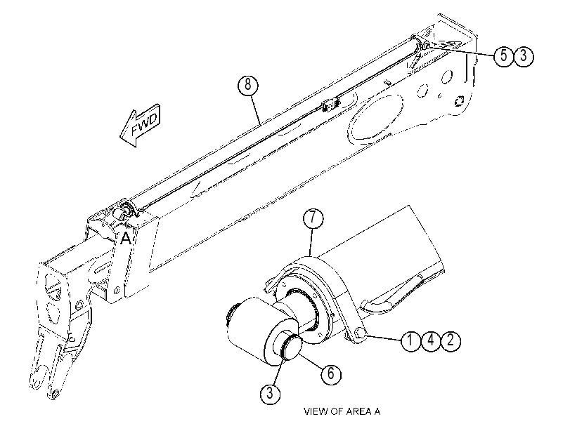 CYLINDER & MTG GP-TELESCOPING 4731651 CAT