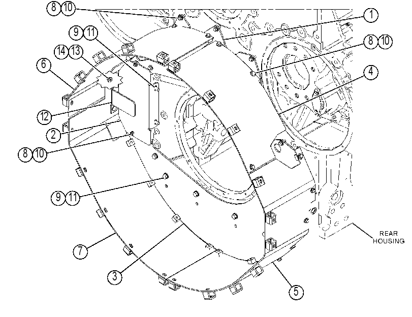 GUARD GP-FLYWHEEL 4619406 CAT