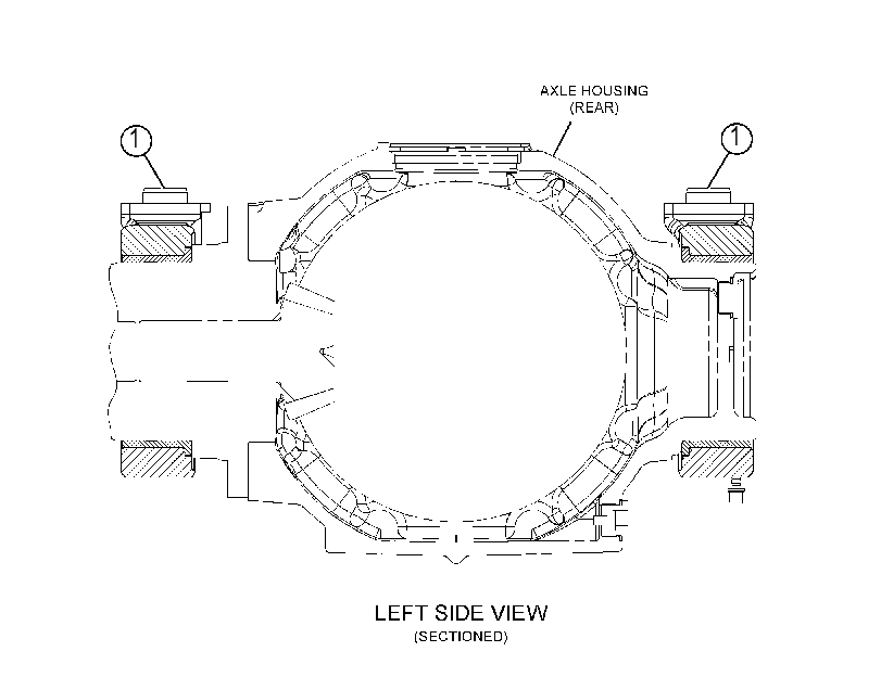 SUPPORT GP-AXLE 4532364 CAT