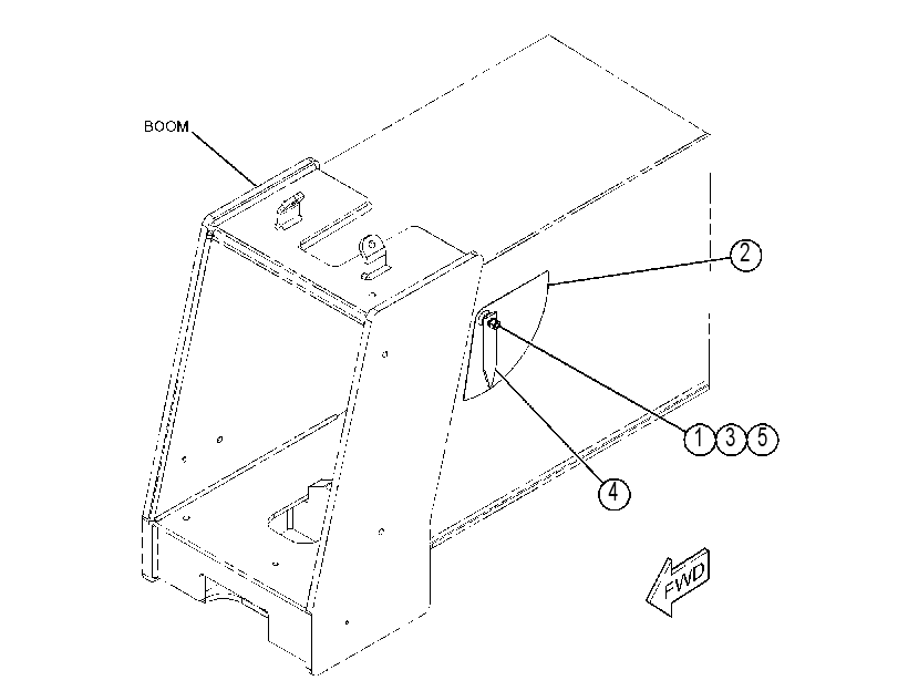 INDICATOR GP-BOOM ANGLE 4716033 CAT
