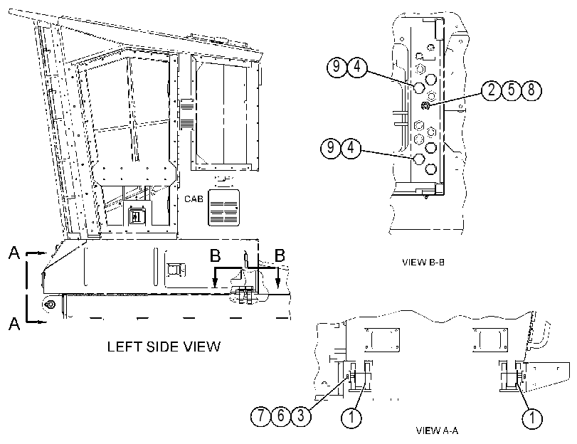 MOUNTING GP-RISER 4495594 CAT