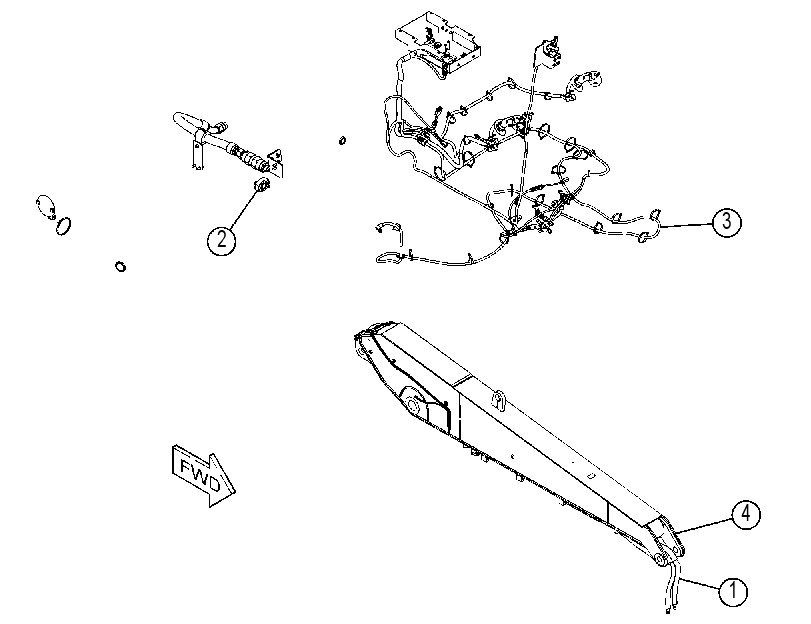 INSTALLATION AR-HARVESTER HEAD 4441994 CAT