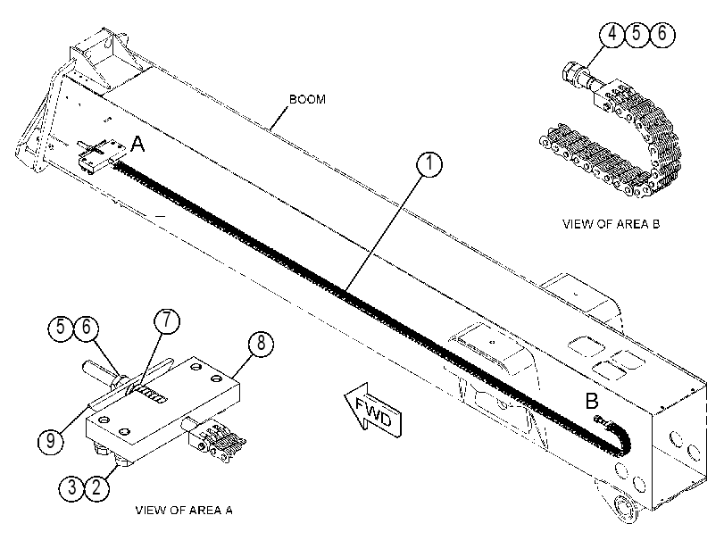 CHAIN GP-BOOM 4651327 CAT