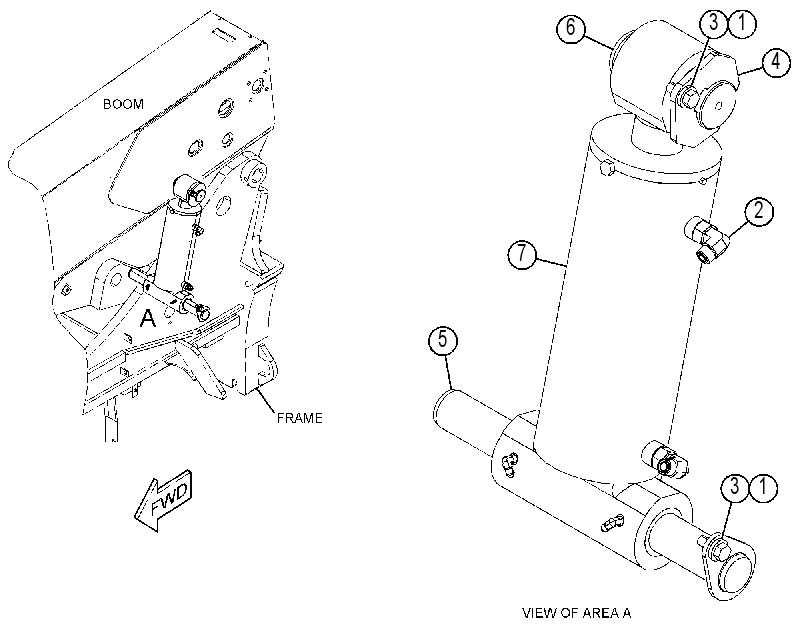 CYLINDER GP-COMPENSATING 4723477 CAT