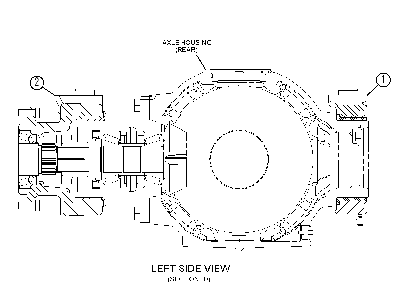 SUPPORT GP-AXLE 4532398 CAT