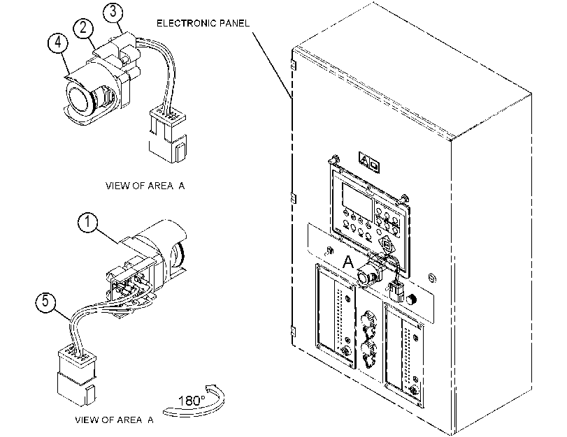Проводка отсечки 4441169 CAT