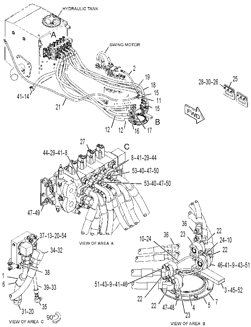 VALVE & LINES GP-MAIN CONTROL 3726280 CAT