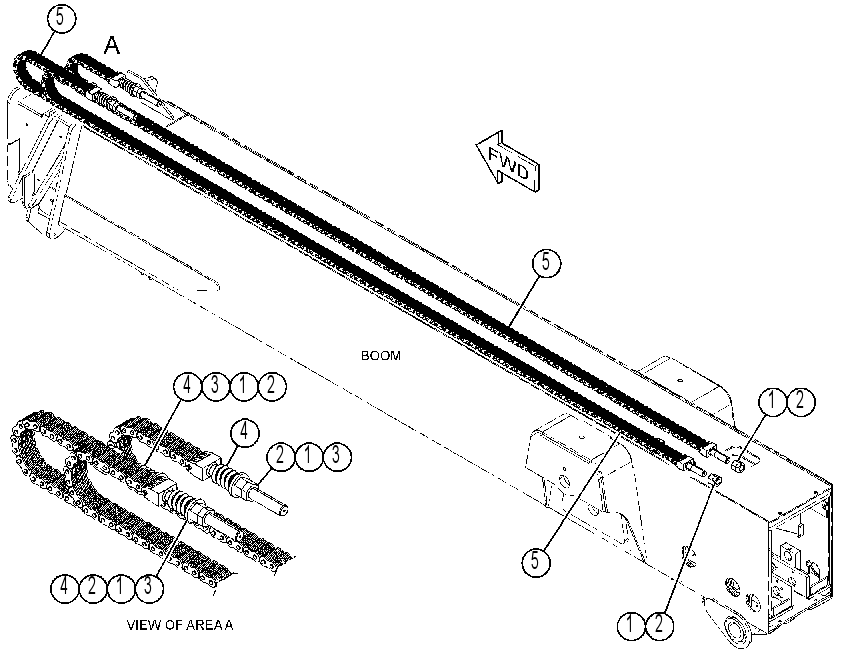 CHAIN GP-BOOM 4651329 CAT