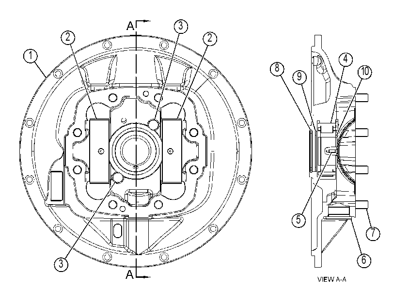 FLANGE GP 4796365 CAT