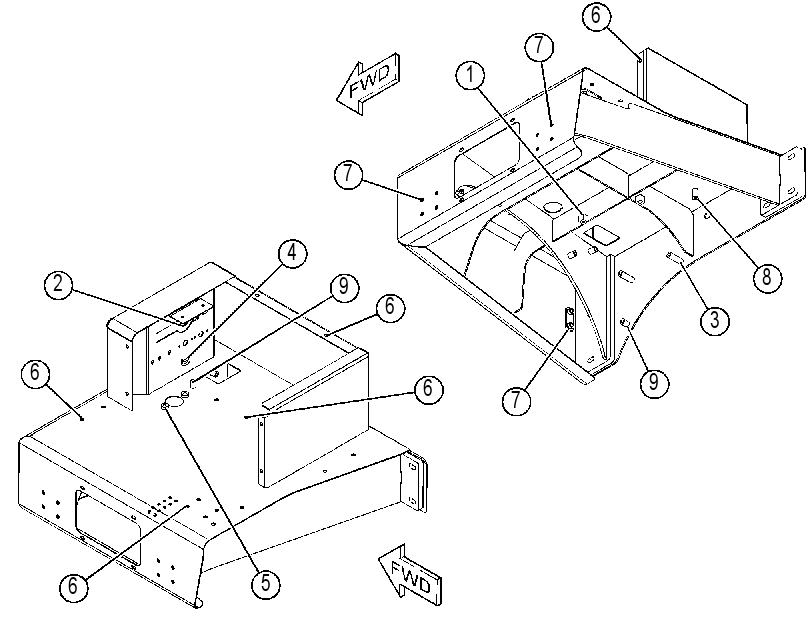 SUPPORT GP-PLATFORM 4638398 CAT