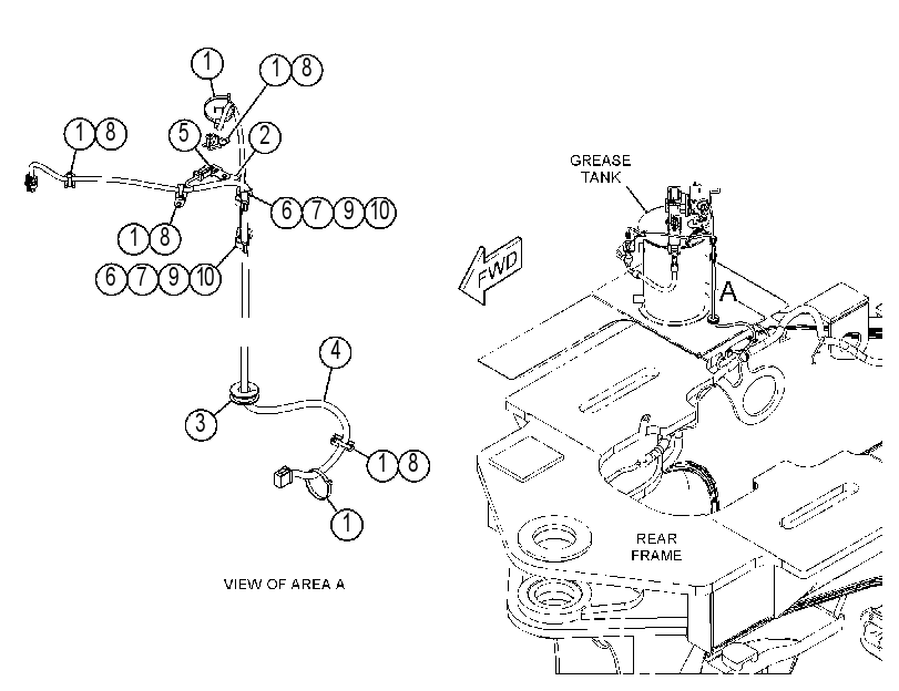 WIRING GP-AUTOLUBE CONTROL 4669454 CAT