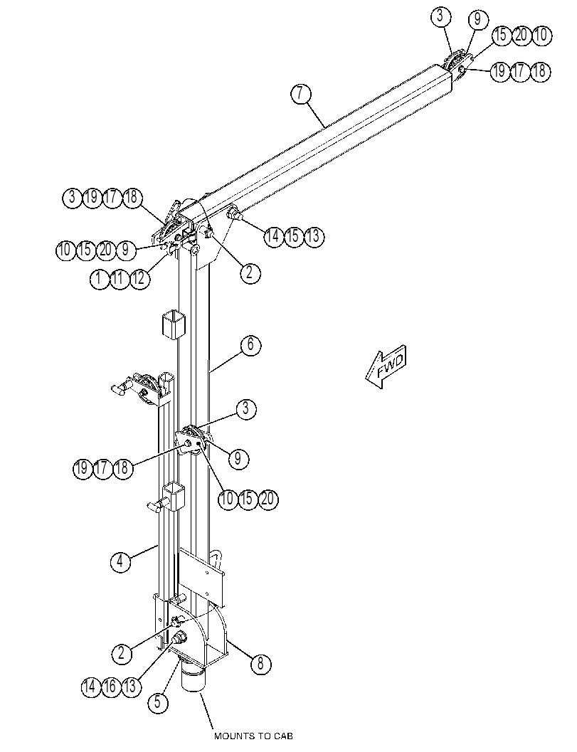 REMOVAL GP-CAB 4564376 CAT