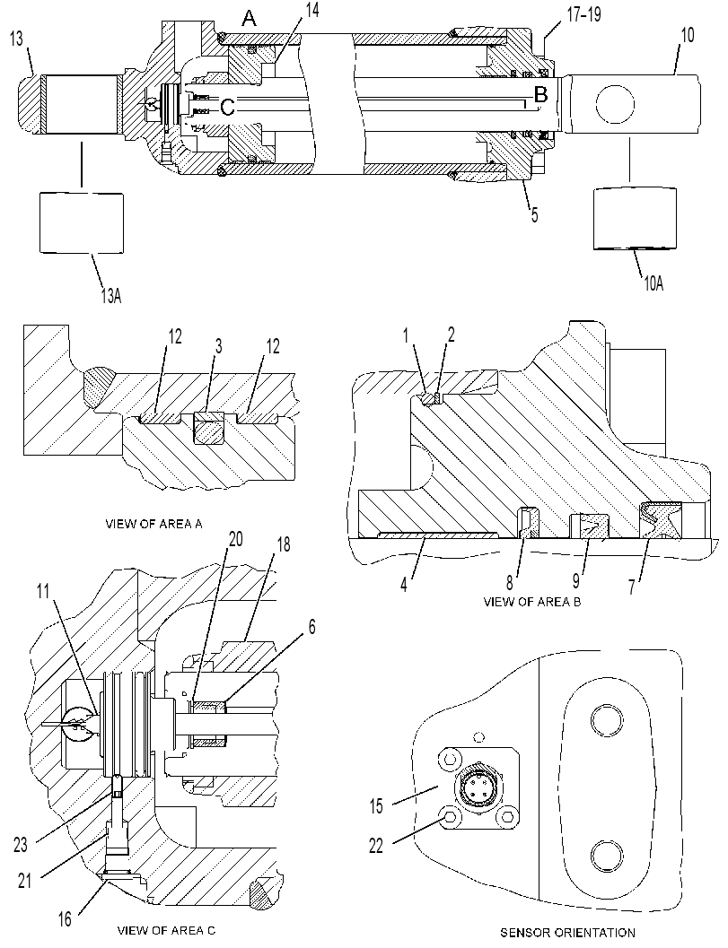 CYLINDER GP-LOAD 4209182 CAT