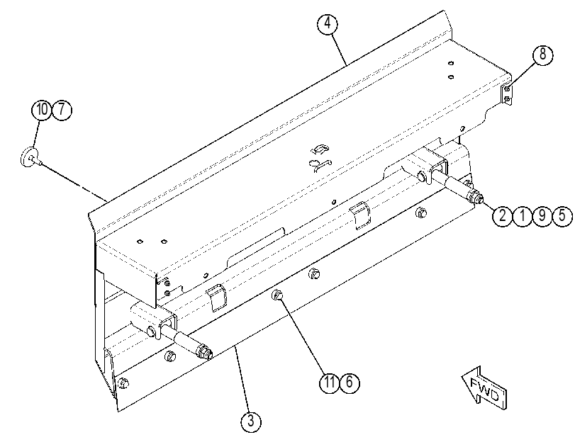 DEFLECTOR GP 3907803 CAT