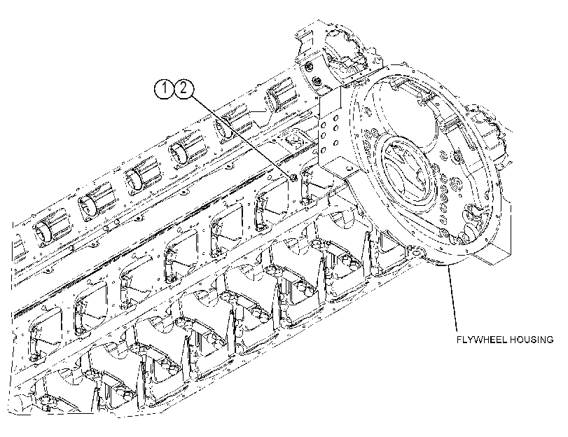 FASTENER GP-GROUND STUD 4673682 CAT