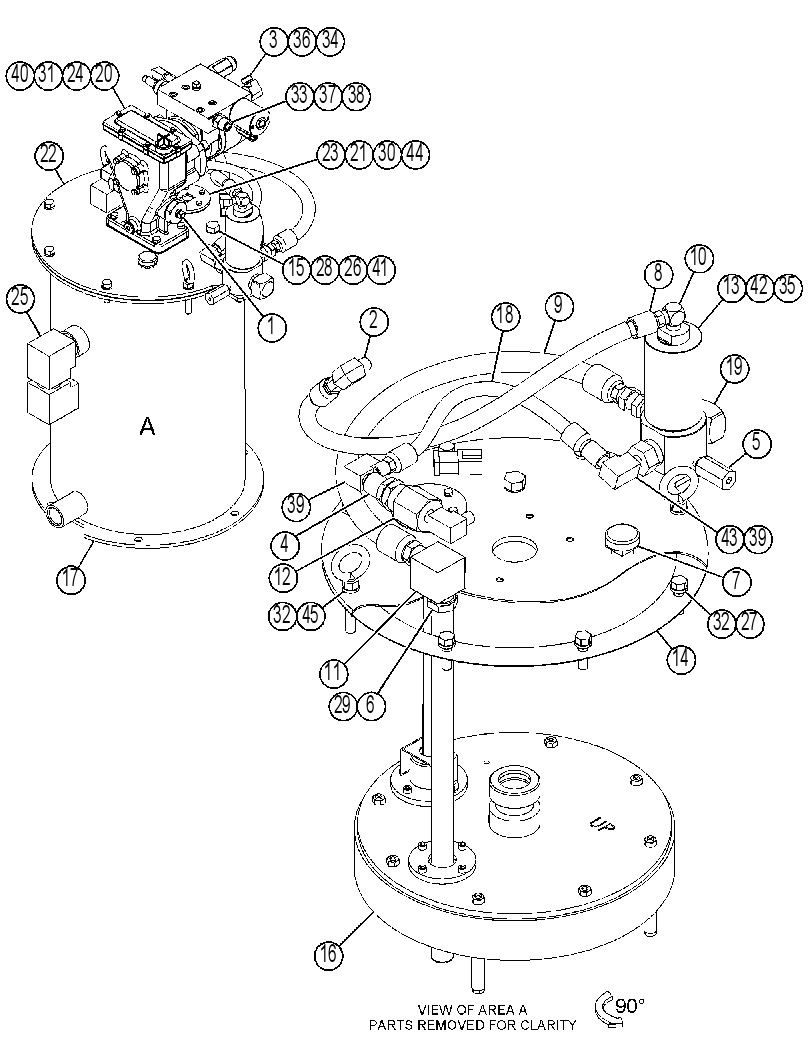 TANK & PUMP GP-LUBRICATION 4544830 CAT