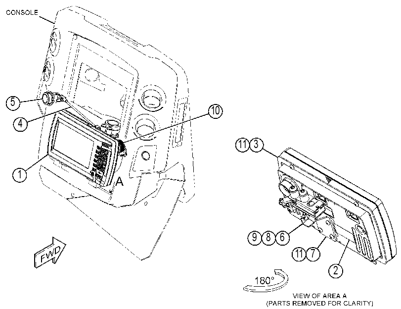 MOUNTING GP-MONITOR 4646030 CAT