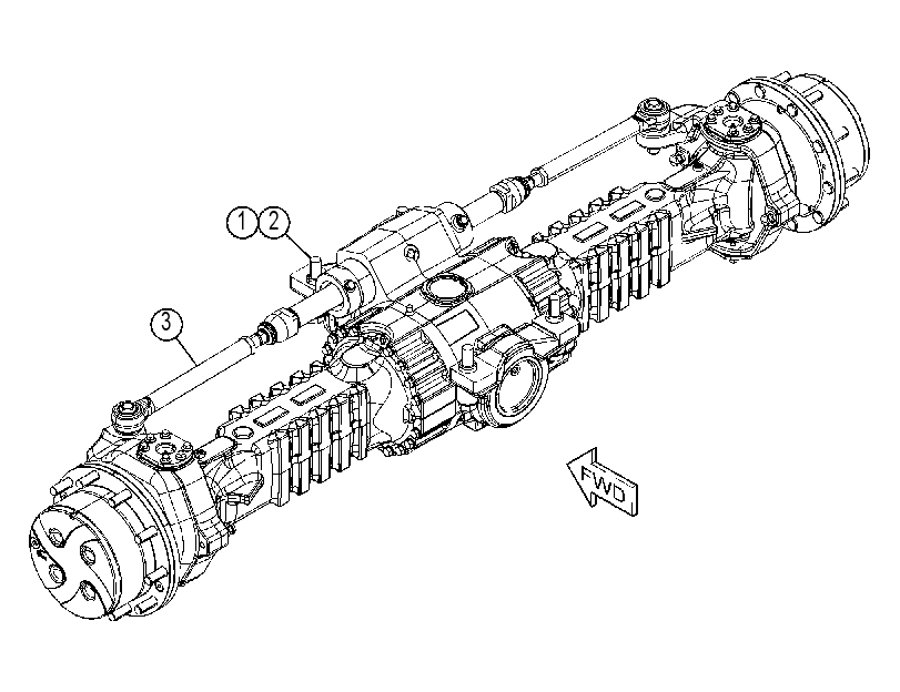 AXLE & MOUNTING GP 4745149 CAT
