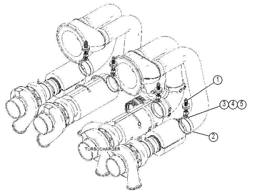 SUPPORT GP-EXHAUST 4718400 CAT