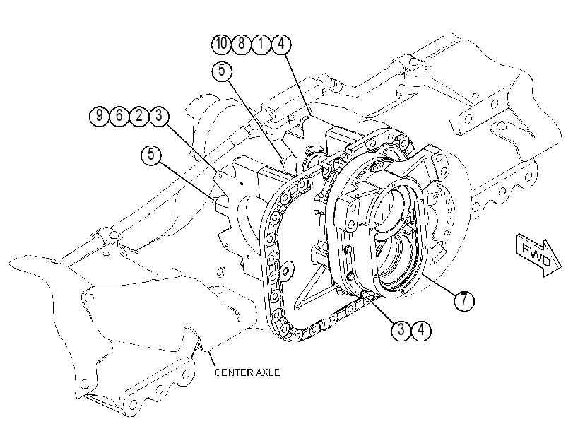 CARRIER GP-DIFFERENTIAL 3676368 CAT