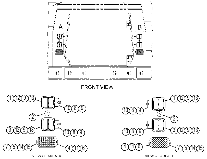 LIGHTING GP-FRONT 4658238 CAT