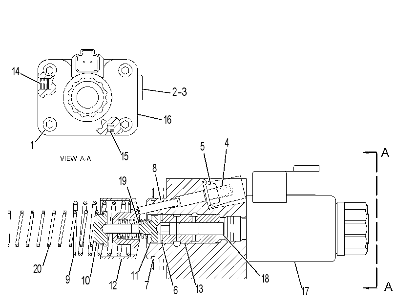 VALVE GP-MOTOR CONTROL 2788936 CAT