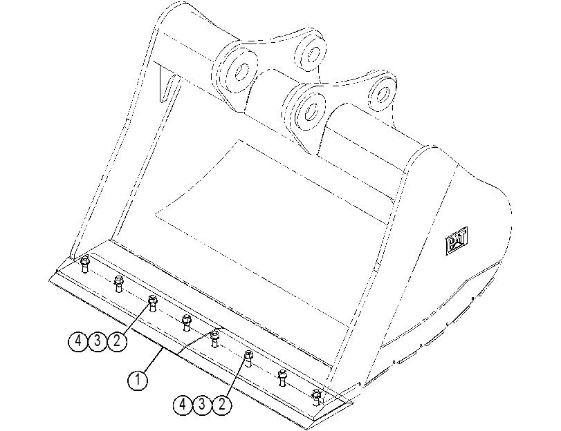 Режущая кромка 4401559 CAT