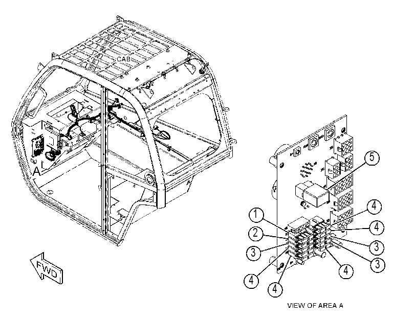 BOARD AS-CIRCUIT 4744149 CAT