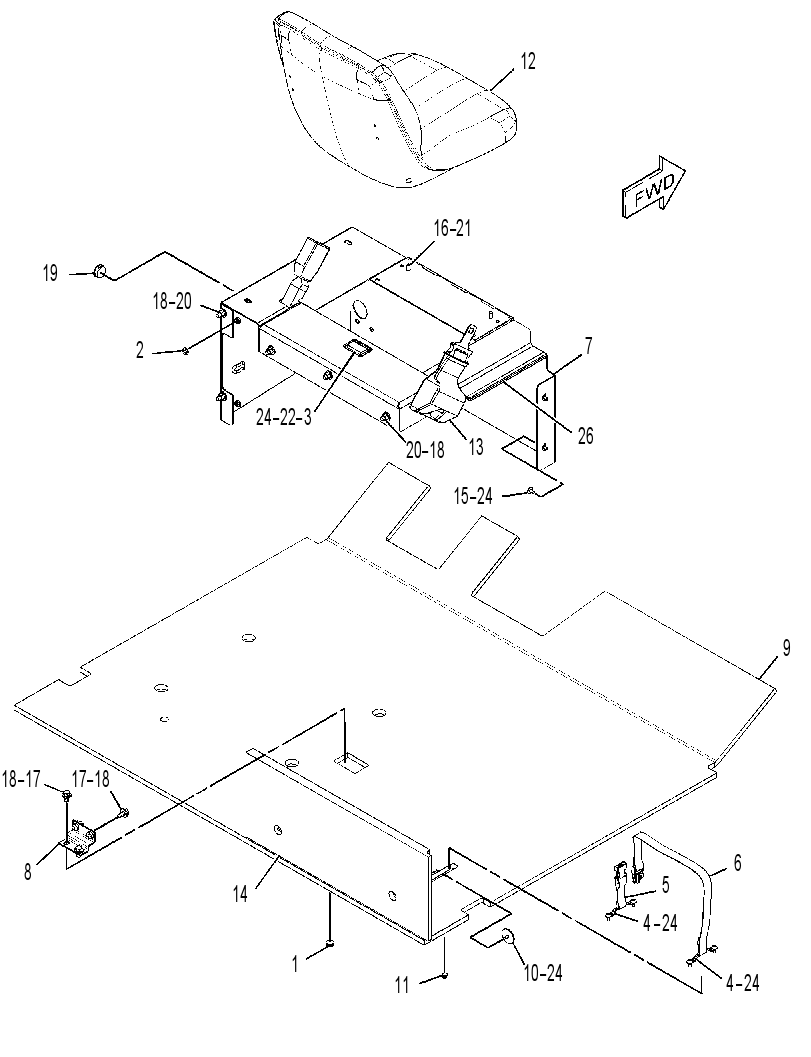 SEAT GP-COMPANION 1746571 CAT