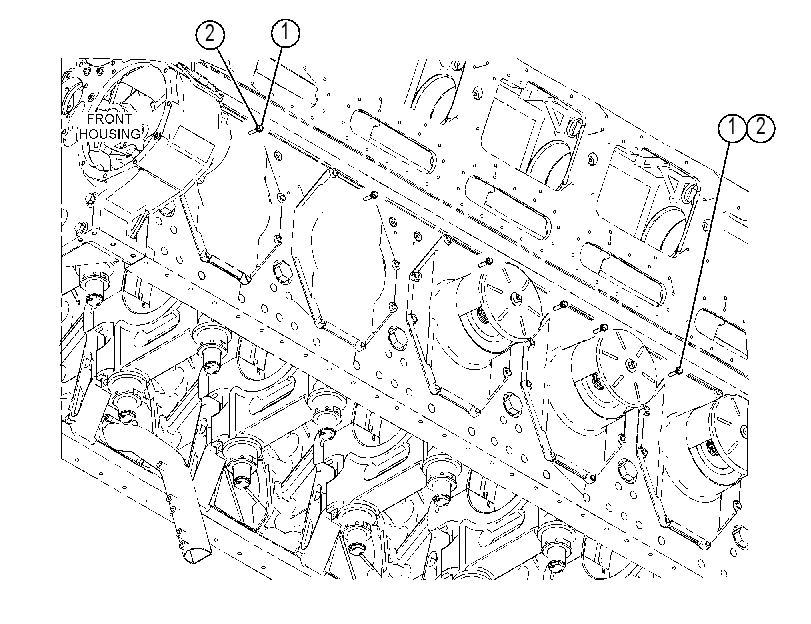 Крепёж крышки 4319586 CAT
