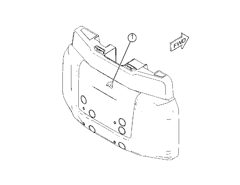 COUNTERWEIGHT AS 3334482 CAT