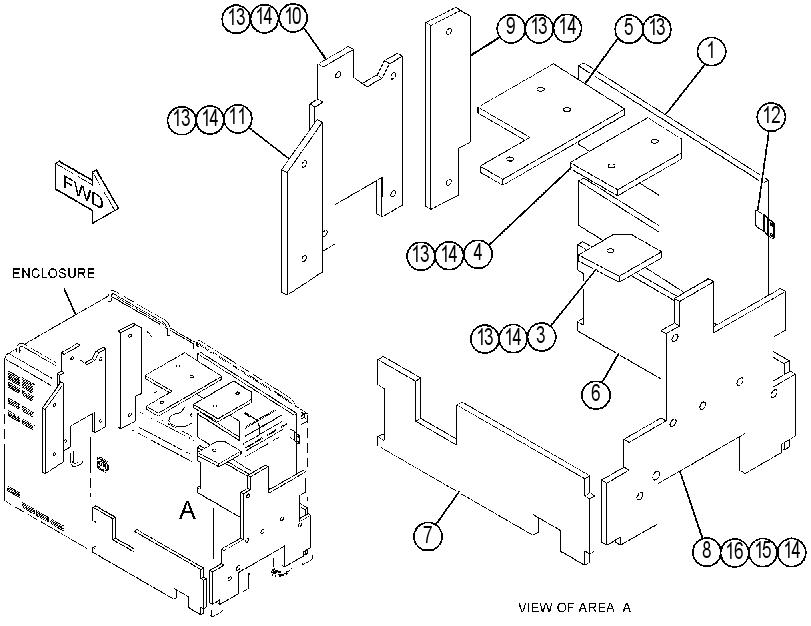 INSULATION GP-SOUND SUPPR 4501770 CAT