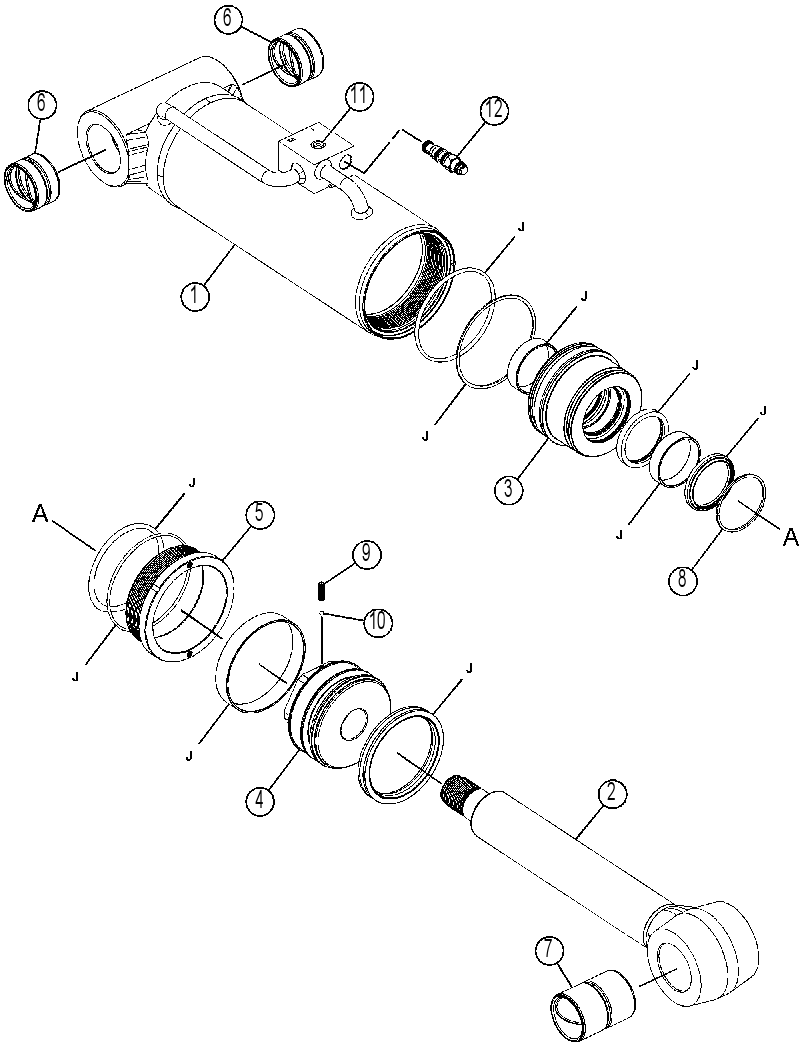 CYLINDER GP-COMPENSATING 4812775 CAT