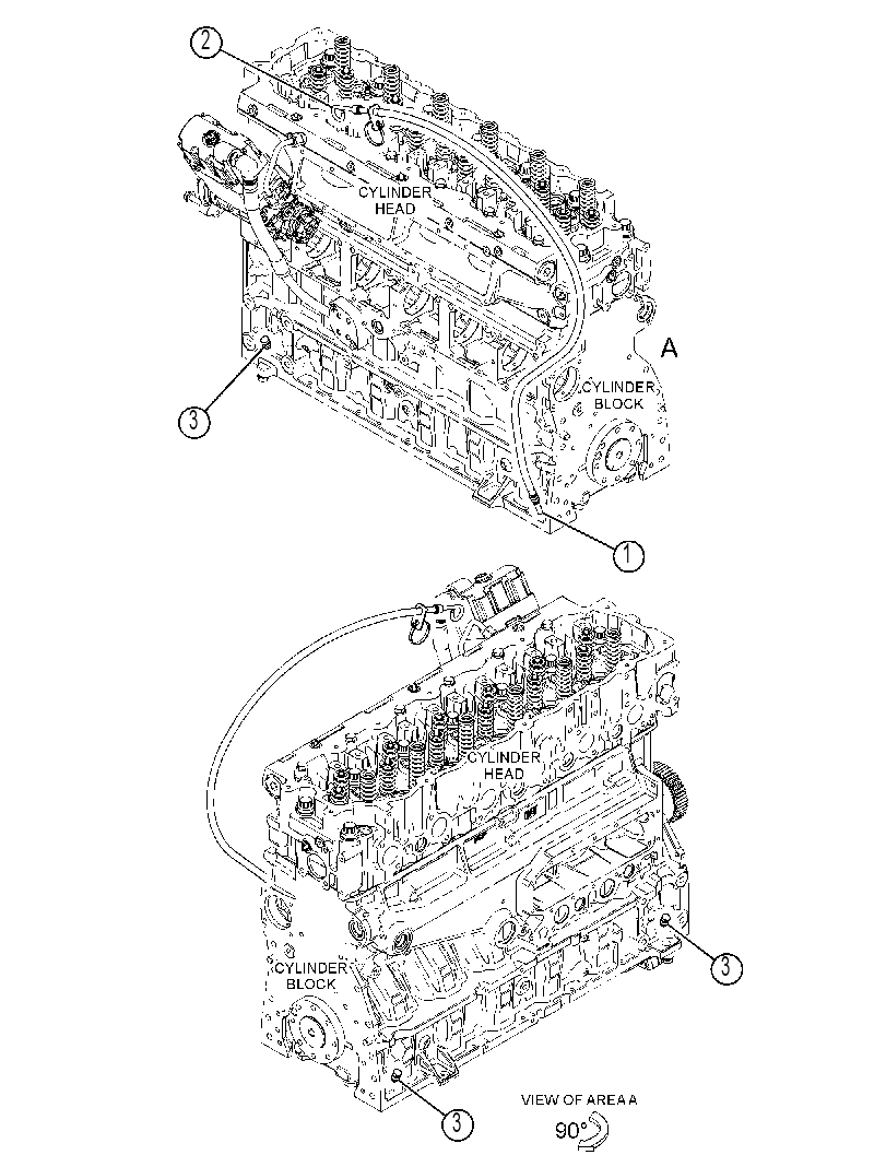 Указатель уровня масла (щуп) 2520542 CAT
