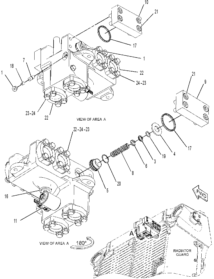 VALVE GP-QUICK-DROP 3402788 CAT