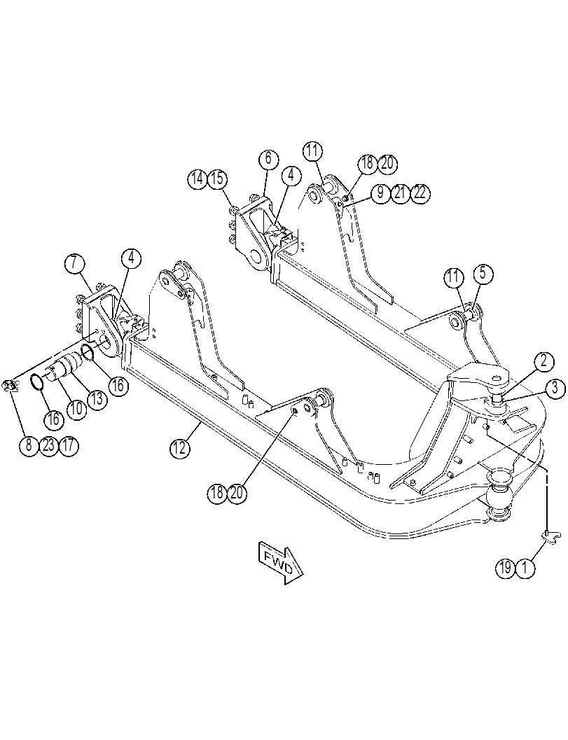 C-FRAME GP-POWER ANGLING 4694993 CAT