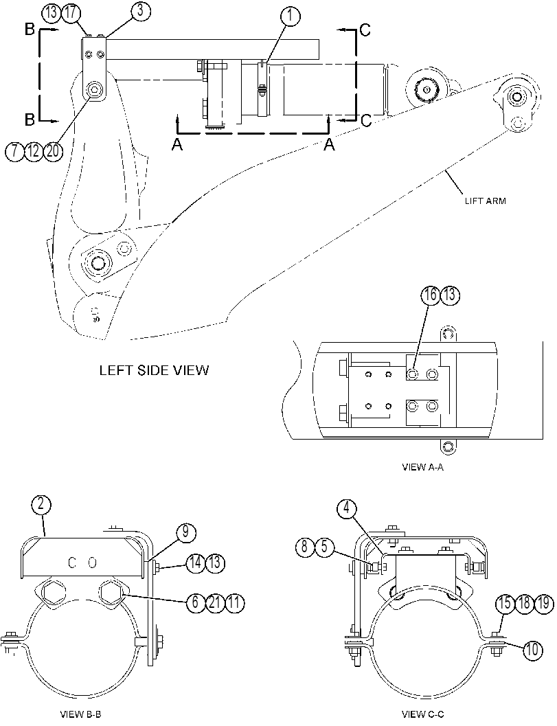GUARD GP-TILT CYLINDER 4304090 CAT