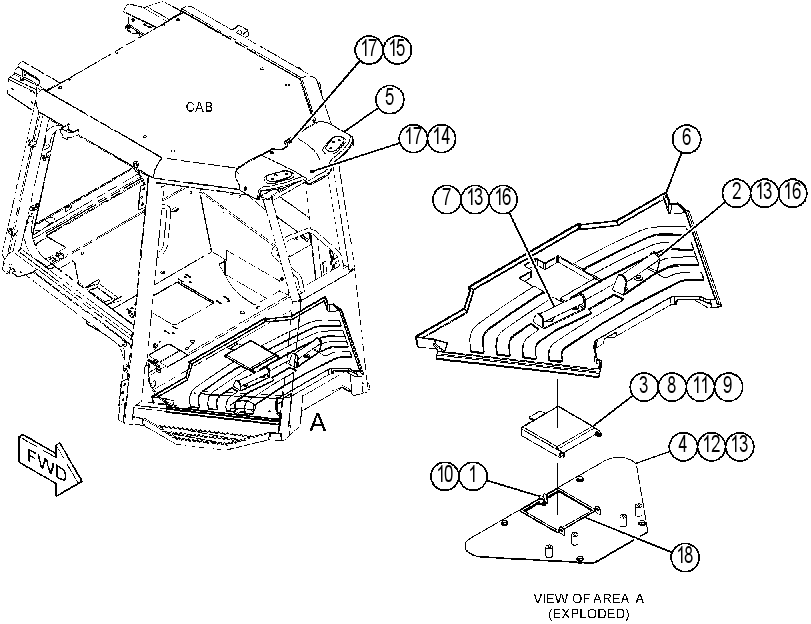 INSTALLATION GP-CAB 3934223 CAT