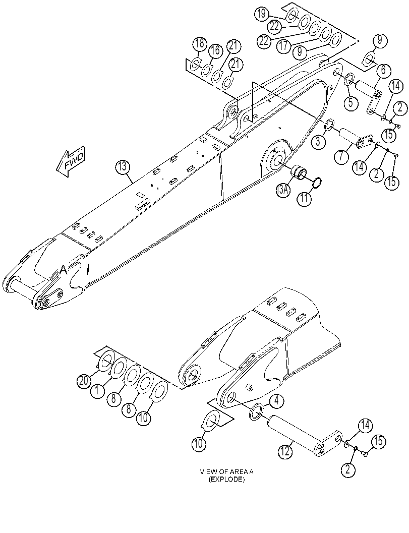 BOOM GP-FORE 3552176 CAT