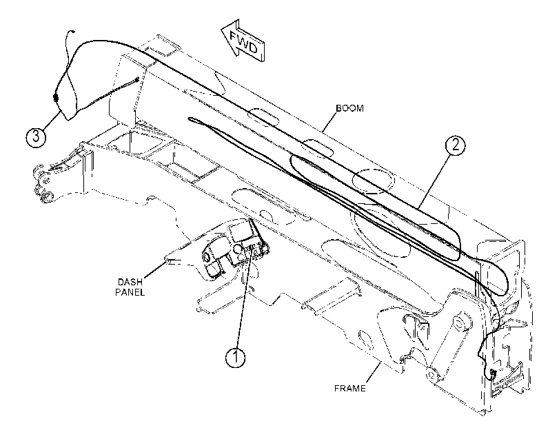 WIRING GP-AUXILIARY 4744122 CAT