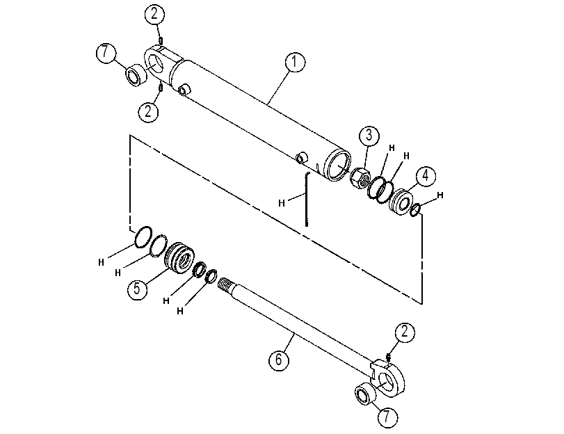 CYLINDER GP-CARRIAGE 4763957 CAT