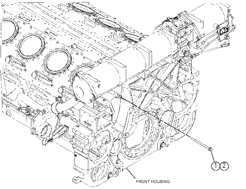 FASTENER GP-HEAT EXCHANGER 4653694 CAT