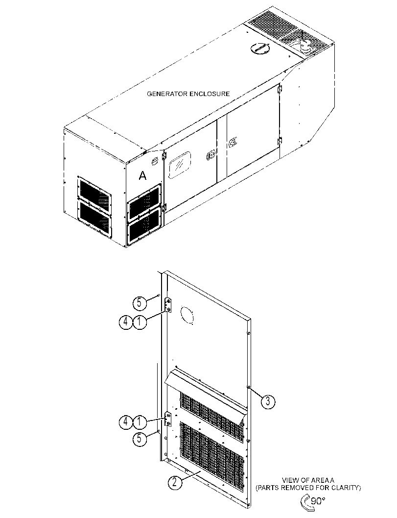 PANEL AS-ENCLOSURE 4668169 CAT