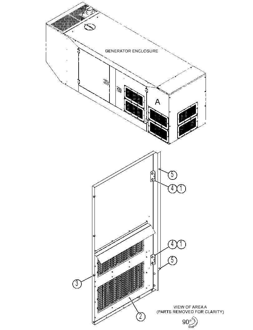PANEL AS-ENCLOSURE 4668167 CAT