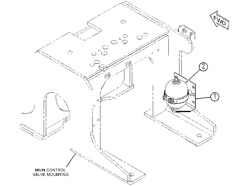 ACCUMULATOR & MTG GP-HYDRAULIC 4623731 CAT