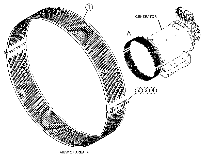 Сетка воздушная 4509429 CAT