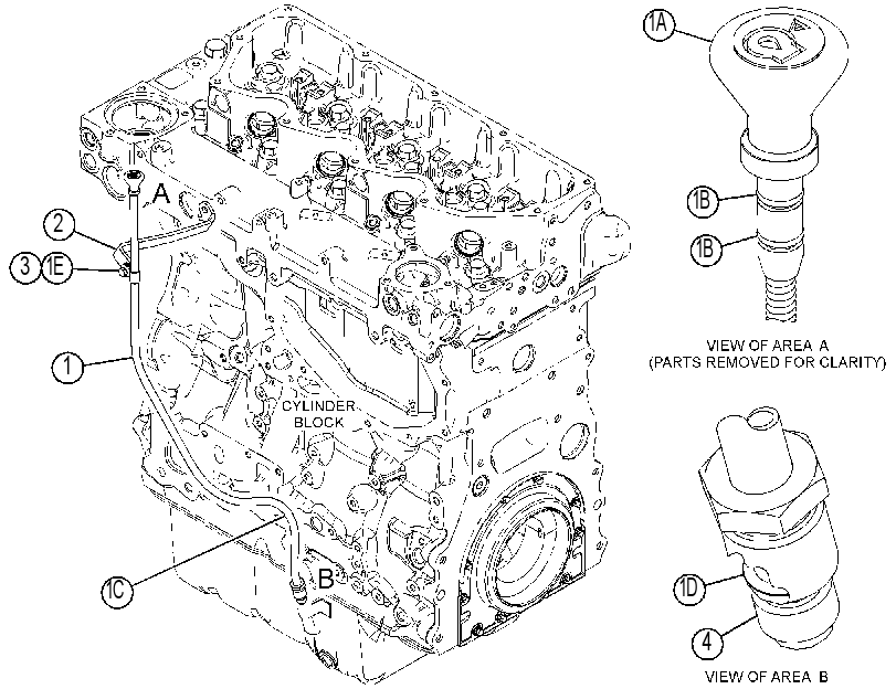 Указатель уровня масла (щуп) 3416611 CAT