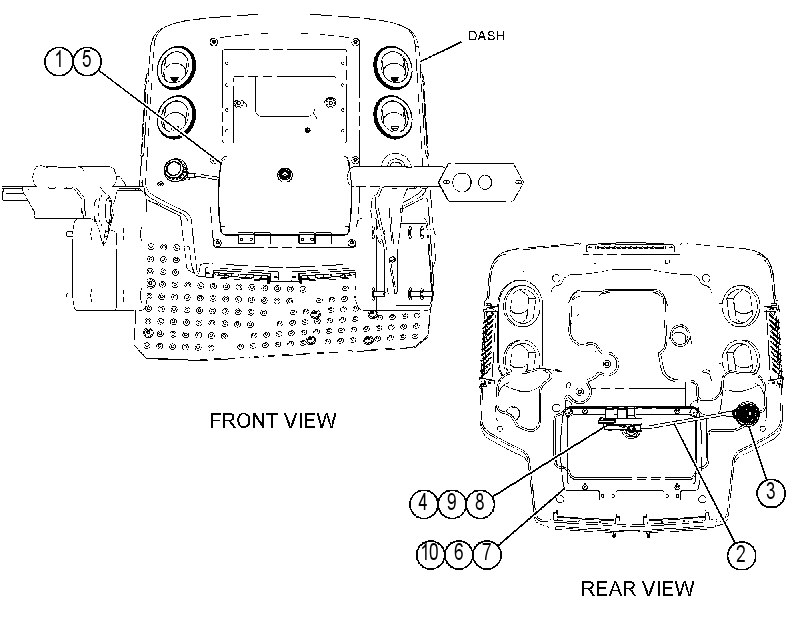 LATCH GP-CONSOLE 4646029 CAT
